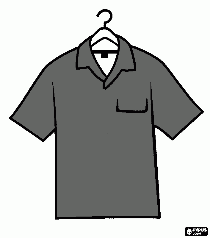 Resultado de imagem para camisa pólo desenho