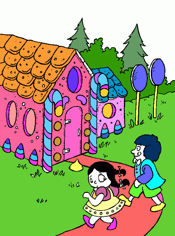 kanesville tabernacle gingerbread house coloring pages - photo #30