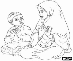 desenho de Crian�as fazendo Du