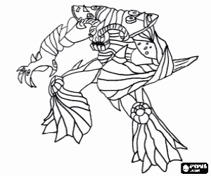 desenho de Grandalbero, o Senhor da Floresta. Serie III para colorir