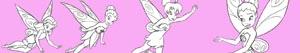 desenhos de Tinker Bell - Sininho para colorir