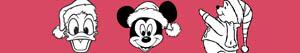 desenhos de Natal Disney para colorir