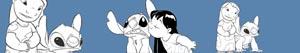 desenhos de Lilo & Stitch para colorir
