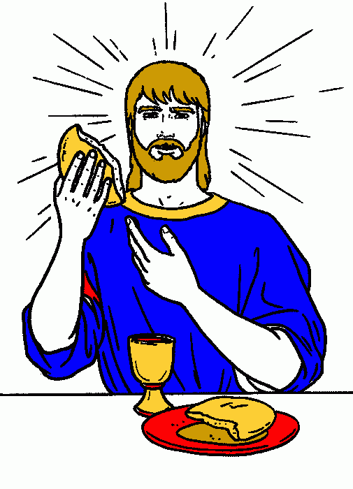 1 eucaristia para colorir e imprimir