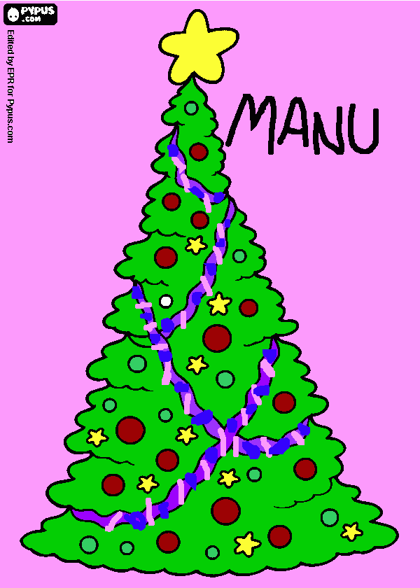 2C Manuela para colorir e imprimir