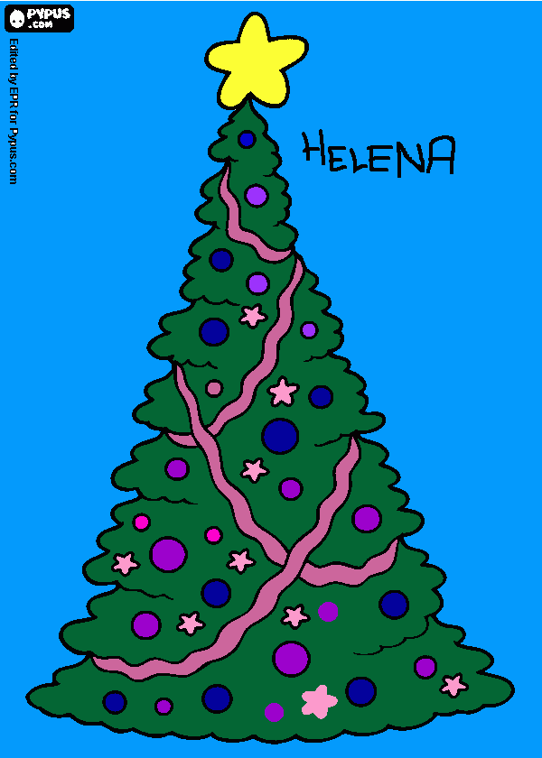3 A Helena para colorir e imprimir