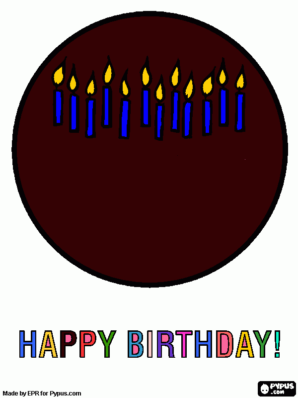 30 anos para colorir e imprimir