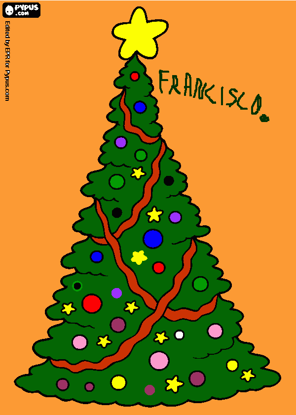 3A francisco para colorir e imprimir