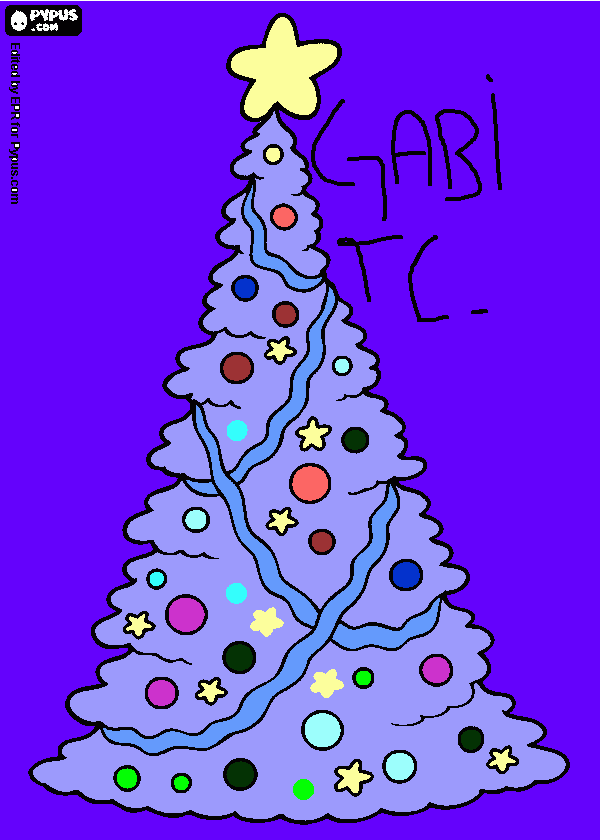 3B Gabrielle para colorir e imprimir