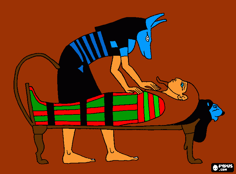 6º ano - egito para colorir e imprimir