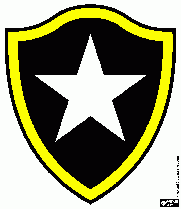 A. Botafogo F. C. - DF para colorir e imprimir