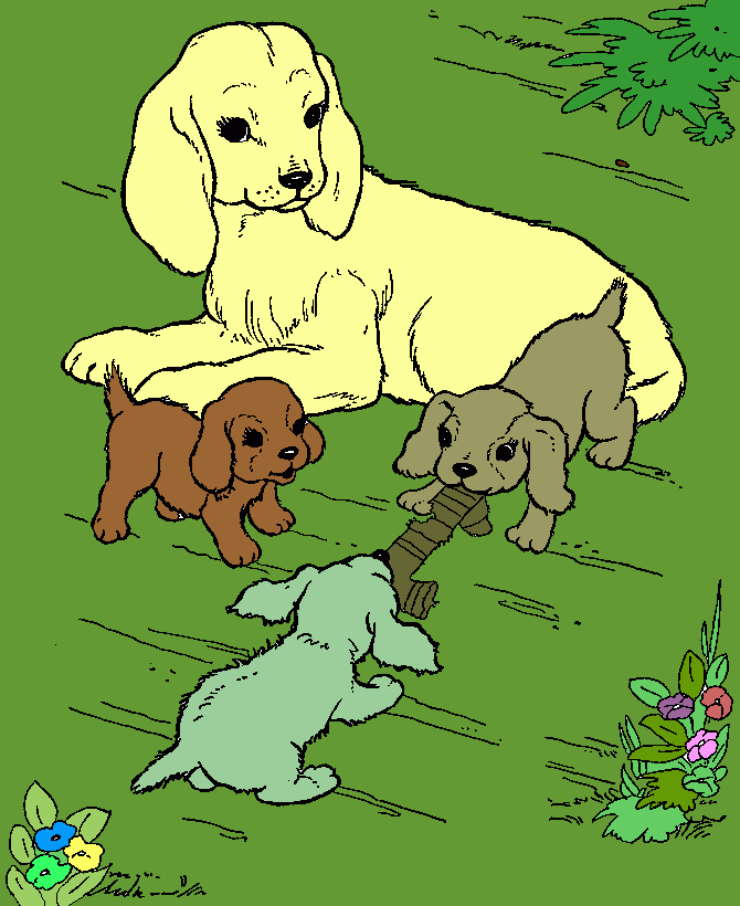 a cachorrada para colorir e imprimir