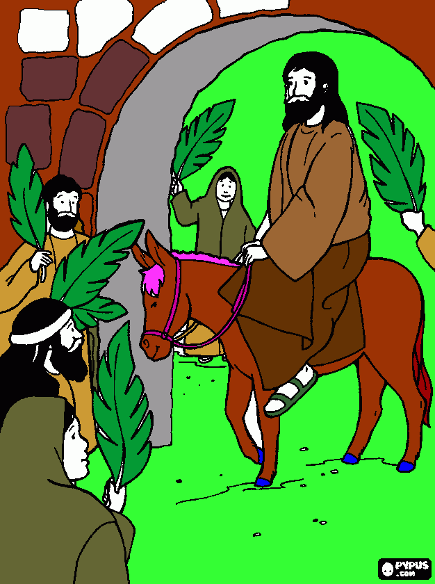 A CHEGADA DE JEOVA para colorir e imprimir