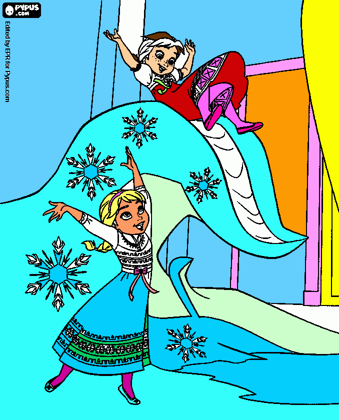 a else machucoll a anna para colorir e imprimir