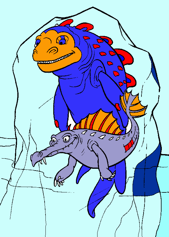 a era do gelo 3 para colorir e imprimir