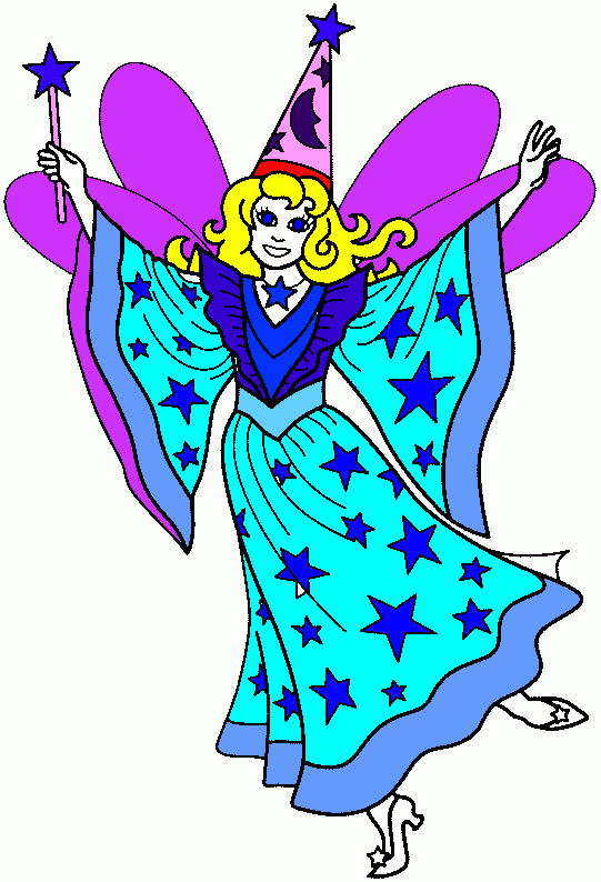 a fada der natal para colorir e imprimir