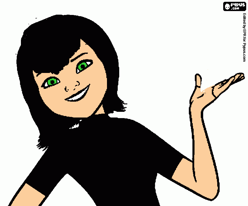  a mavis parece com Jennifer Morgana para colorir e imprimir