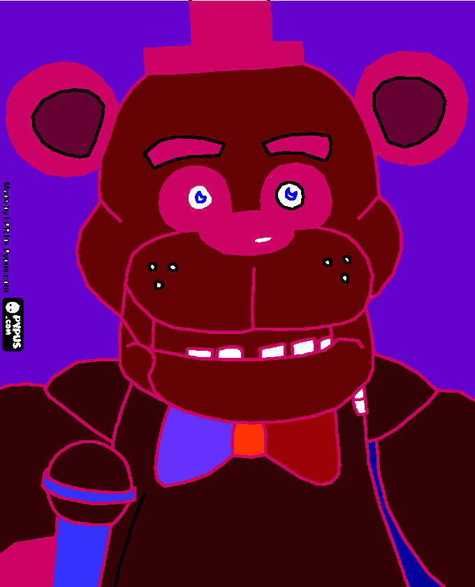 A NAMORADA DO FREDDY para colorir e imprimir