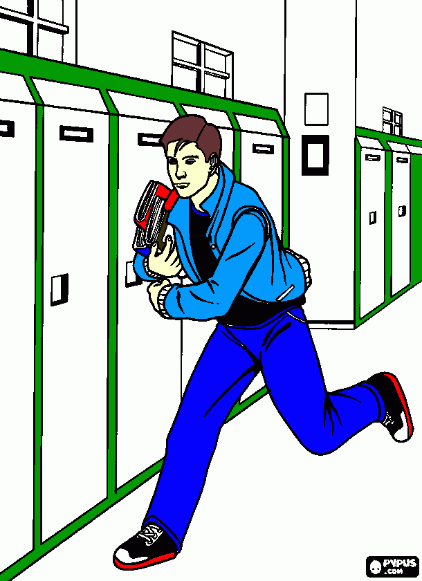 a verdadeira indentidade do homen aranha piter parke para colorir e imprimir