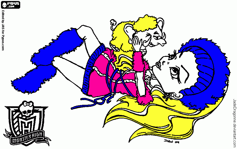 abby  para colorir e imprimir