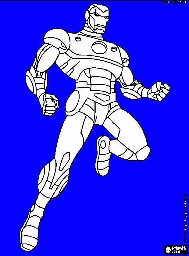 advengers para colorir e imprimir