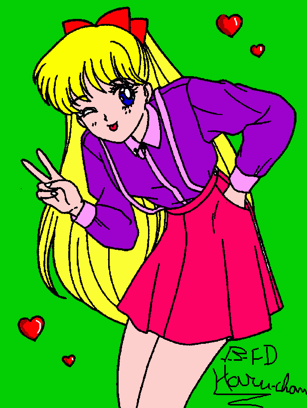 Aino Minako para colorir e imprimir