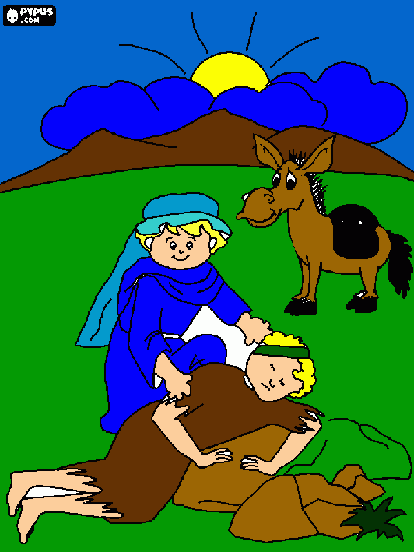 AJUDAR UNS AS OUTROS para colorir e imprimir