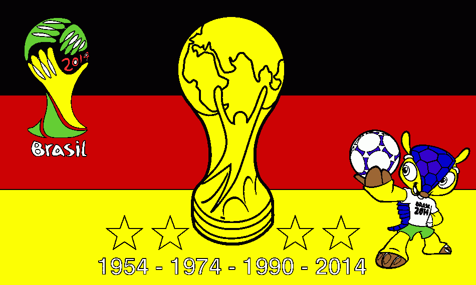 alemanha venceu para colorir e imprimir