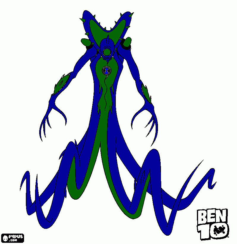 alga marinha para colorir e imprimir