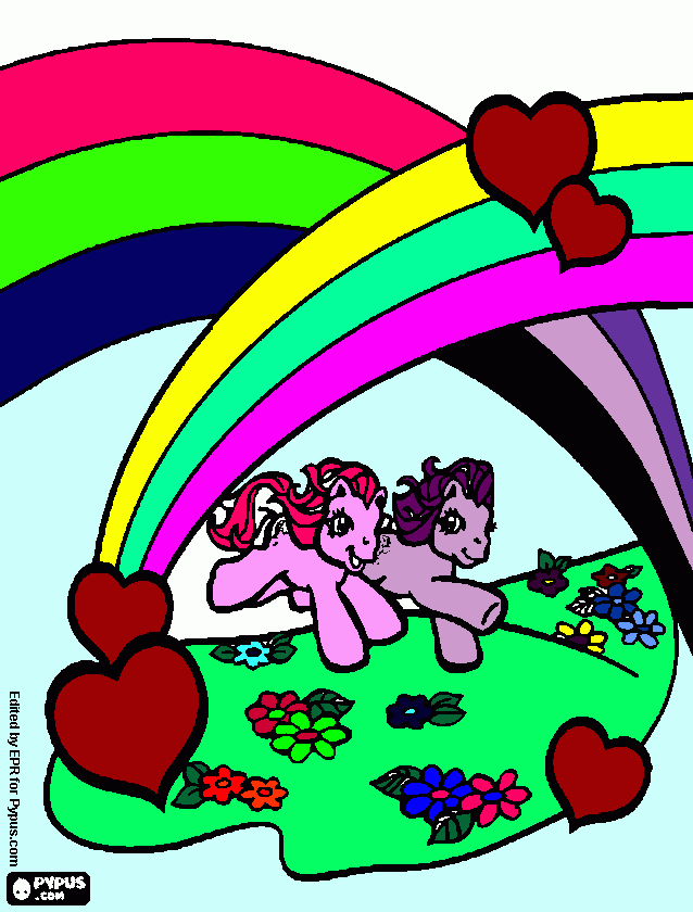 Amigas para todo sempre. para colorir e imprimir