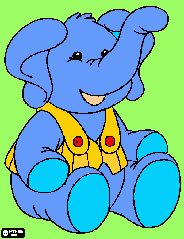 Amiguinho de Têca! para colorir e imprimir