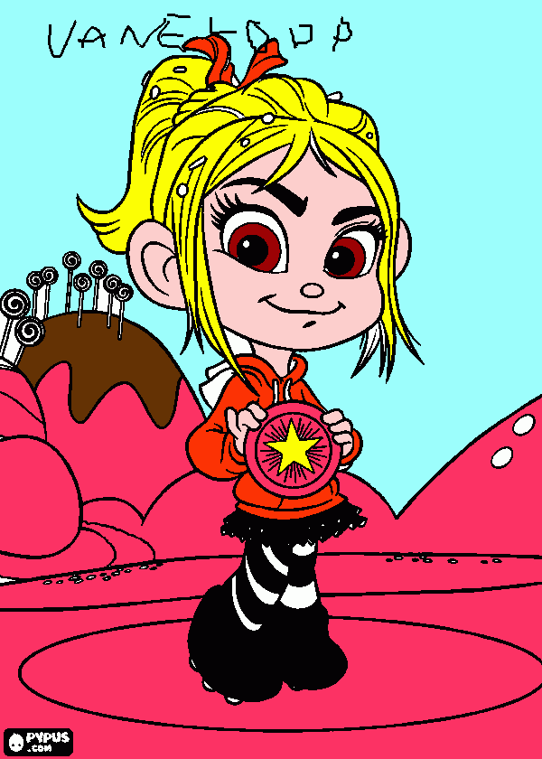 amo detona halph e frozen para colorir e imprimir