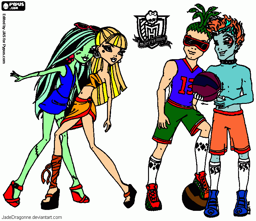 amor monstro para colorir e imprimir