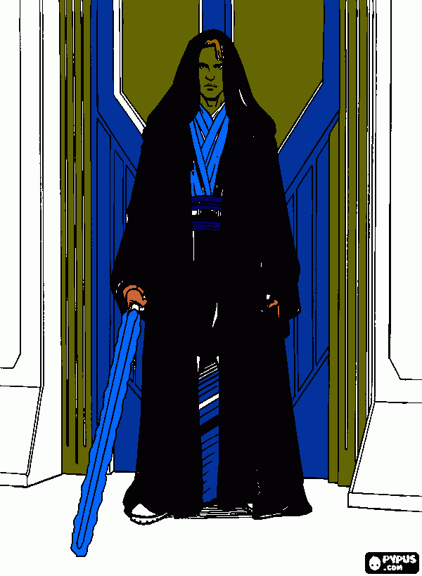 Anakin para colorir e imprimir