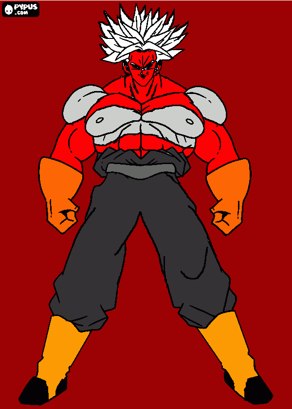 Android  n°10 (Ryu Senshi Plus) para colorir e imprimir