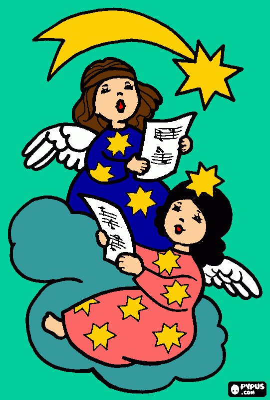 anginhos para colorir e imprimir