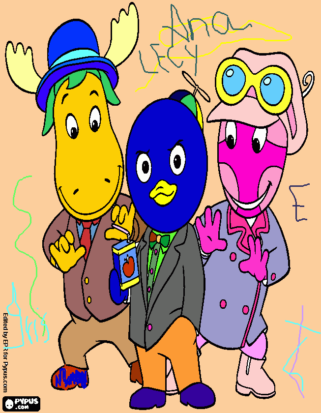 aninha para colorir e imprimir