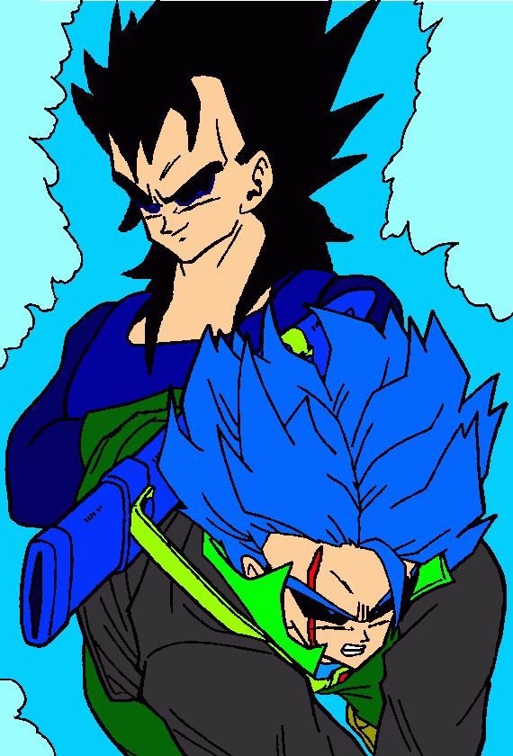 Ao Raigen SS40 & Ao Ring SS10(Ryu Senshi JZ) para colorir e imprimir
