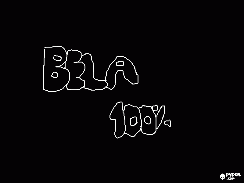 apelido em letra deformada para colorir e imprimir