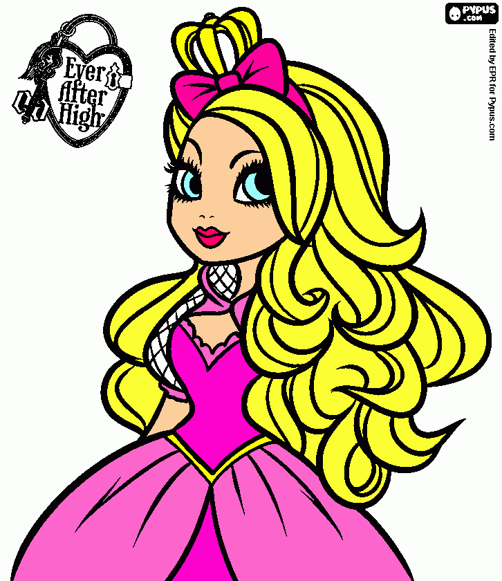 Apple White para colorir e imprimir