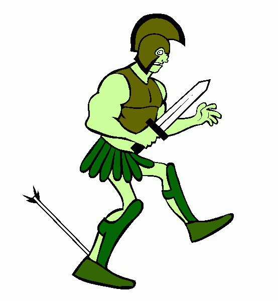 aquiles para colorir e imprimir