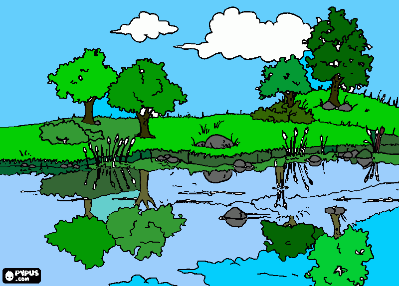 ar puro!! para colorir e imprimir