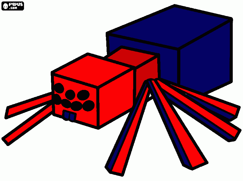 ARANHA DO PORCO ARANHA para colorir e imprimir