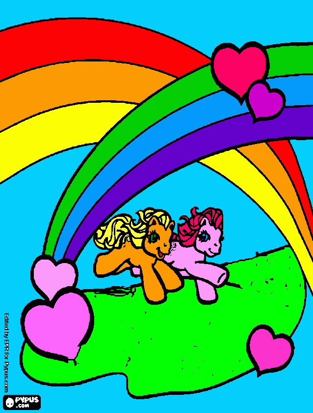 arco-íris sonic para colorir e imprimir