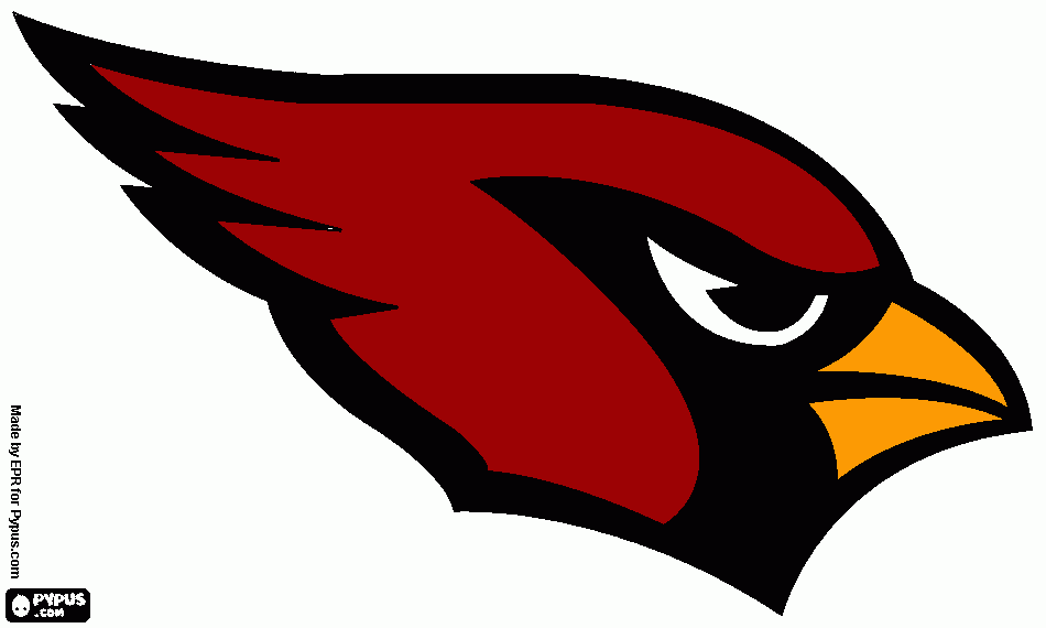 Arizona Cardinals para colorir e imprimir