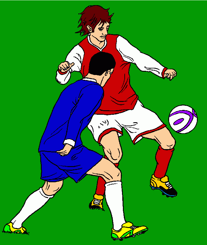 Arsena X Chelsea para colorir e imprimir