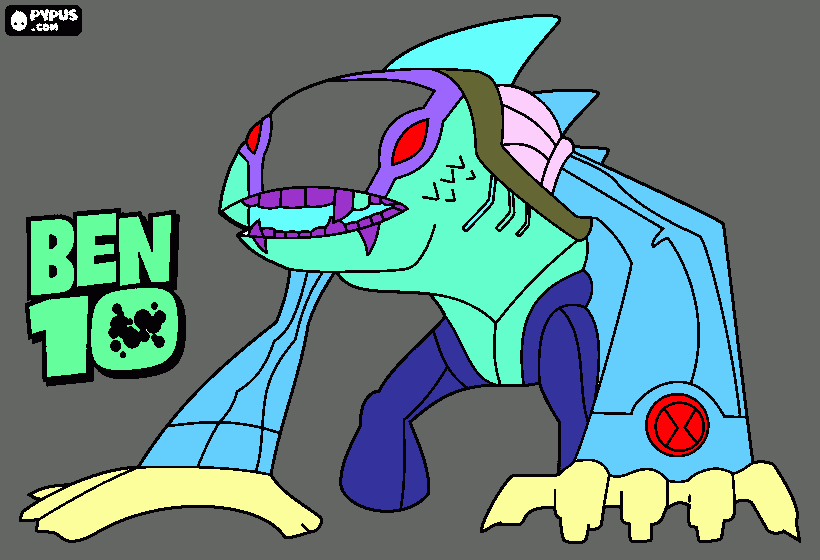 ARTIGUANA para colorir e imprimir