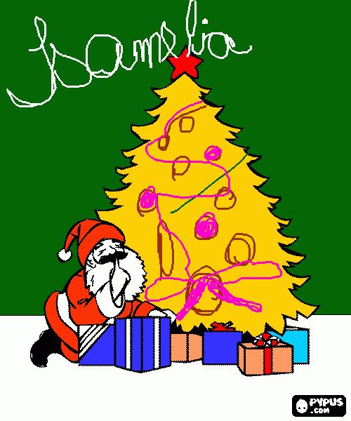 ARVORE DE NATAL !!!!! para colorir e imprimir