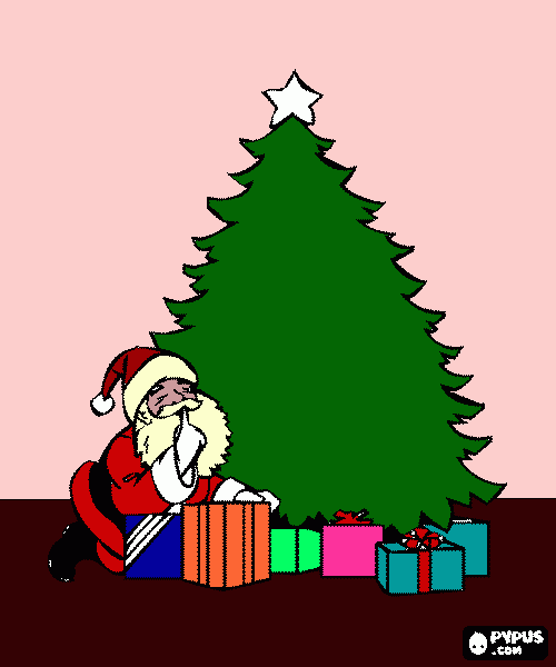 arvore e natal para colorir e imprimir