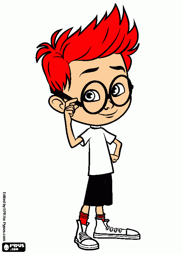 as aventuras de peabody e sherman para colorir e imprimir